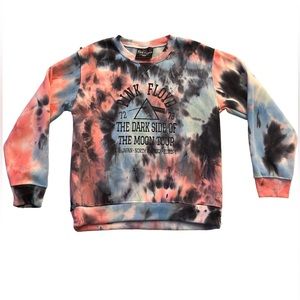 Pink Floyd Tie Dye Sweater- Medium